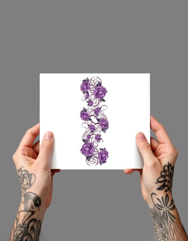 BAND OF ROSES BAND OF ROSES Temporary Tattoo