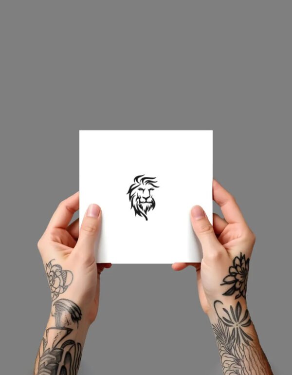 MANE Premium Temporary Tattoo (2.5x2.5 Inches)